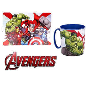 Set de table Avengers superhéros 43x28 cm