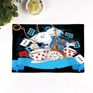 Set de table Lapin blanc - Alice au pays des merveilles - style 30x45 cm