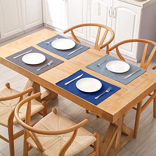 Set de table Baleine bleue en polyester 32x21 cm variant 2 