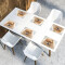 Set de table Chien blanc en polyester 6 pièces 45.7x30.5 cm - miniature variant 8