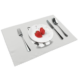 Set de table Husky - Chien - coe indiqué sur la photo en polyester 4 pièces 45x30 cm