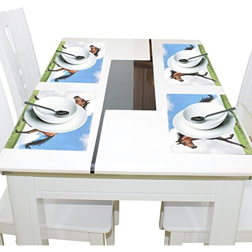 Set de table Cheval set of en polyester 30x46 cm variant 2 