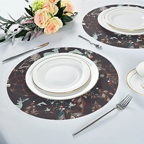 Set de table Cerf en polyester variant 4 