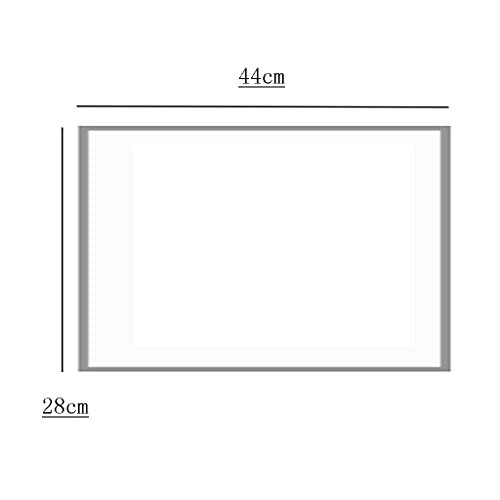 Set de table Cerf bleugris en coton 44x28 cm variant 3 