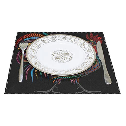 Set de table Coq en polyester 30.5x30.5 cm variant 0 