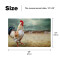 Set de table Coq - miniature variant 4