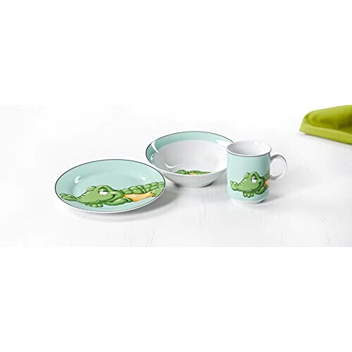 Set de table Crocodile vert en plastique 45x30 cm variant 3 