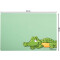 Set de table Crocodile vert en plastique 45x30 cm - miniature variant 2