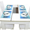 Set de table Dauphin bleu en polyester 2 pièces 30.5x45.7 cm - miniature variant 3