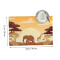 Set de table Girafe blanc en polyester 4 pièces 45.7x30.5 cm - miniature variant 1