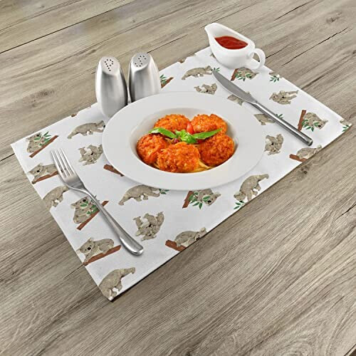 Set de table Koala standard en polyester 30 cm variant 0 