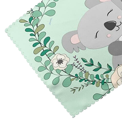 Set de table Koala blanc en polyester 4 pièces 45.7x30.5 cm variant 3 