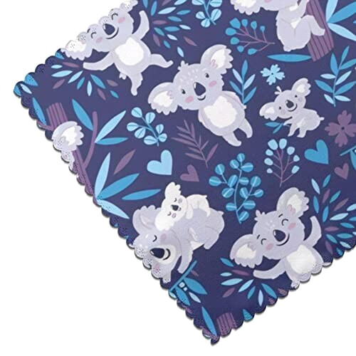 Set de table Koala blanc en polyester 6 pièces 45.7x30.5 cm variant 4 