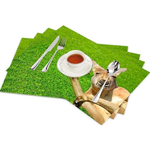 Set de table Kangourou en polyester 45x30 cm