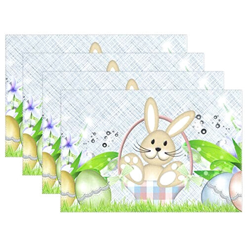 Set de table Lapin en polyester 30.5x45.7 cm