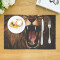 Set de table Lion en colère en polyester 4 pièces 45.7x30.5 cm - miniature variant 2