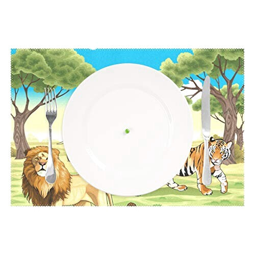 Set de table Lion en polyester 30.5x45.7 cm variant 0 