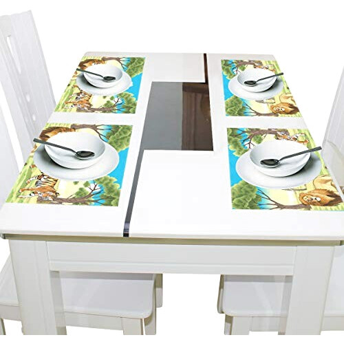 Set de table Lion en polyester 30.5x45.7 cm variant 2 