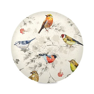 Set de table Oiseau arbres et x en polyester 39 cm