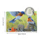 Set de table Oiseau blanc en polyester 4 pièces 45.7x30.5 cm - miniature variant 1