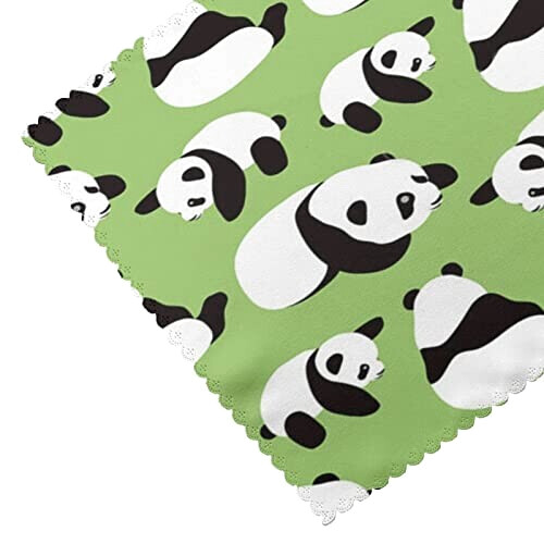 Set de table Panda blanc en polyester 4 pièces 45.7x30.5 cm variant 3 