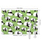 Set de table Panda vert en polyester 6 pièces 45.7x30.5 cm - miniature variant 4