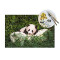 Set de table Panda blanc en polyester 45.7x30.5 cm - miniature variant 3