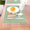 Set de table Panda blanc en polyester 45.7x30.5 cm - miniature variant 4