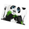 Set de table Panda blanc en polyester 6 pièces 45.7x30.5 cm - miniature variant 2