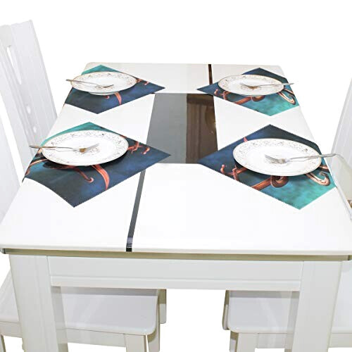 Set de table Pieuvre en polyester 30.5x30.5 cm variant 2 