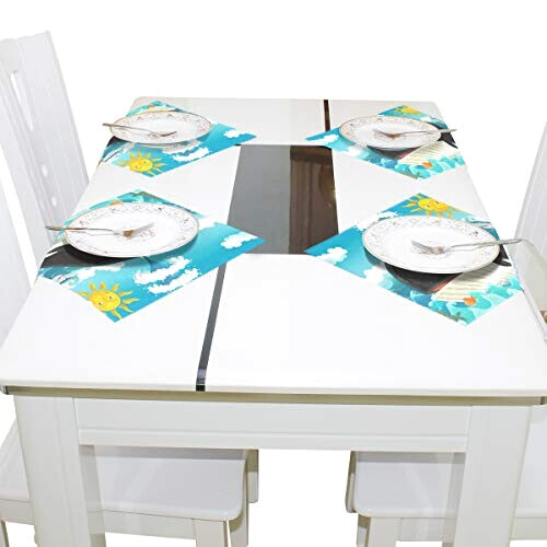 Set de table Requin en polyester 30.5x30.5 cm variant 2 