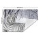 Set de table Tigre noir en polyester 45.7x30.5 cm - miniature variant 2