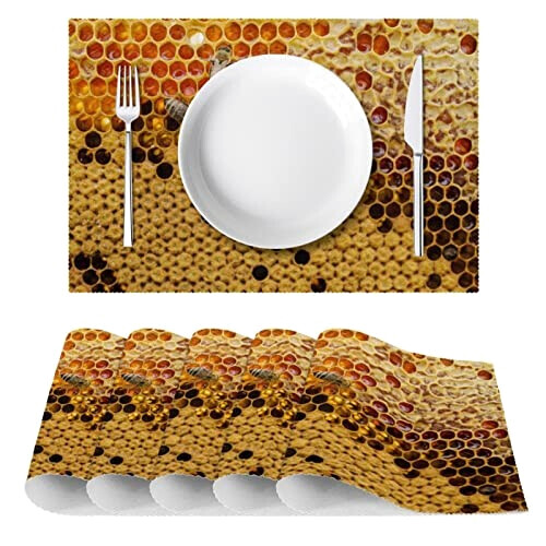 Set de table Abeille jaunes 30x45 cm variant 0 