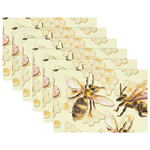 Set de table Abeille multicolore 1 pièces 30x45 cm variant 3 