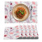 Set de table Coccinelle rose - miniature variant 1