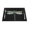 Set de table Libellule noir en polyester 45.7x30.5 cm - miniature