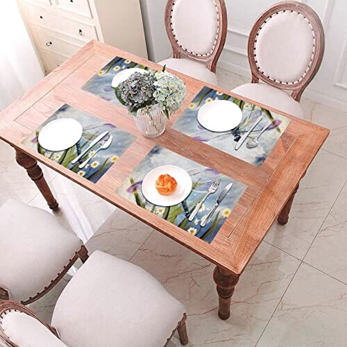 Set de table Libellule noir en polyester 45.7x30.5 cm variant 4 