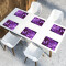 Set de table Papillon blanc en polyester 6 pièces 45.7x30.5 cm - miniature variant 8