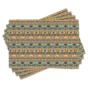 Set de table Scarabée multicolore en polyester 30x45 cm
