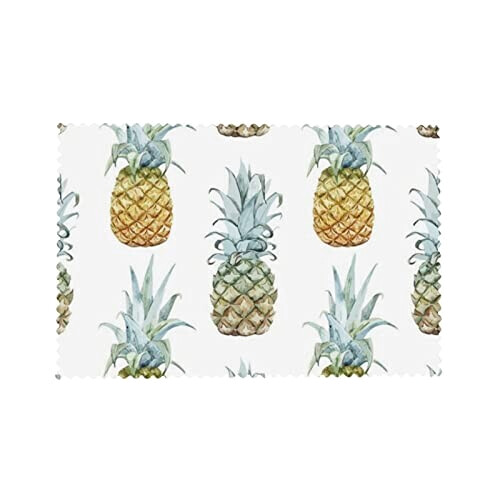 Set de table Ananas tendance en polyester 4 pièces 30.5x45.7 cm variant 6 