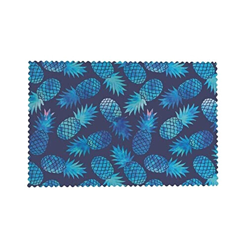 Set de table Ananas blanc en polyester 4 pièces 45.7x30.5 cm variant 6 