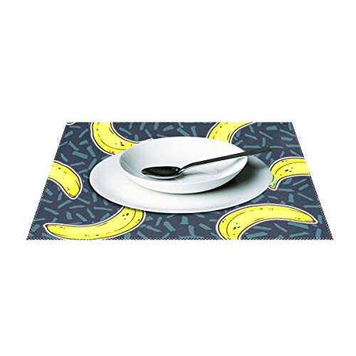 Set de table Banane en polyester 30.5x45.7 cm variant 1 