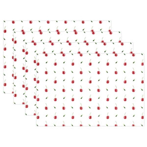 Set de table Cerise en polyester 30.5x45.7 cm