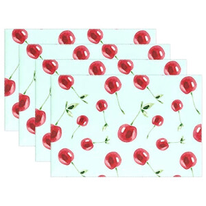 Set de table Cerise en polyester 30.5x45.7 cm