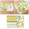 Set de table Citron jaune en polyester 6 pièces 30.5x45.7 cm - miniature variant 4