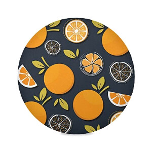Set de table Orange Fruit modèle en polyester 39 cm
