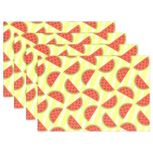 Set de table Pastèque en polyester 30.5x45.7 cm