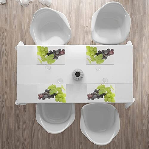 Set de table Raisin blanc en polyester 4 pièces 45.7x30.5 cm variant 4 