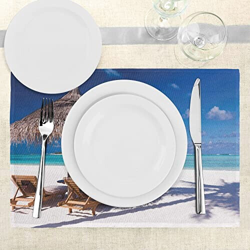 Set de table île multi en polyester 30x45 cm variant 1 