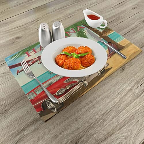 Set de table Plage standard en polyester 30 cm variant 0 